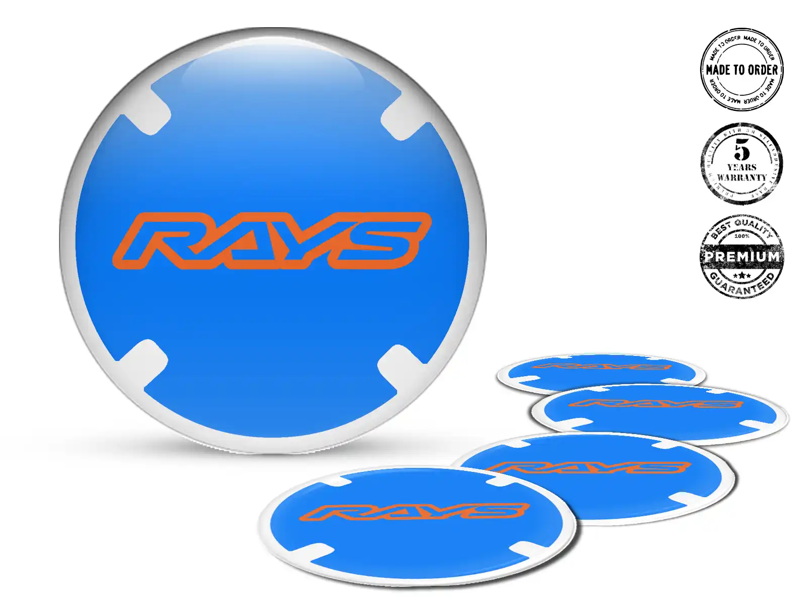 Rays Silikonaufkleber Edition Individuelle Radlabels